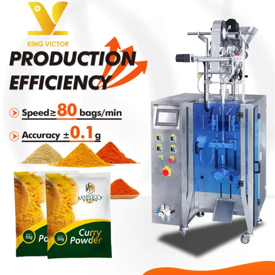 Automatic Packing Machines for Chilli Curry Spice Seasoning Powder Sachets