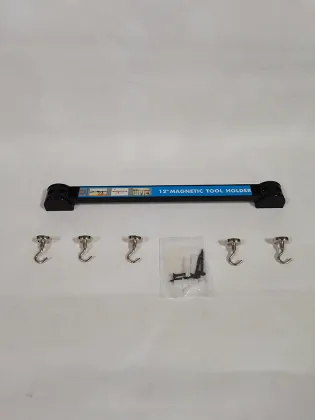 12 magnetic tool holder with hooks