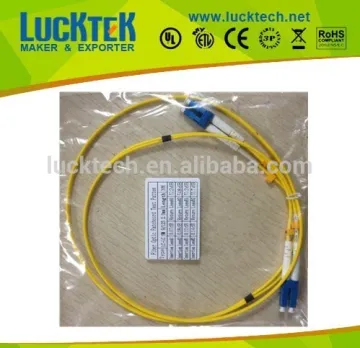 LC-LC Single Mode Duplex Fiber Cable fiber optic patch cord