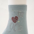 Алмазныя вышытыя жаночыя панчохі