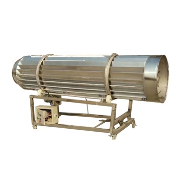 SS Rotary Puffed Fried Snack Food Potato Chips Mixing Seasoning Machine