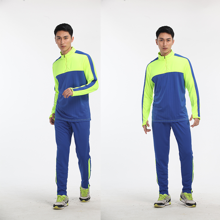 Long sleeve design multi-color tracksuit