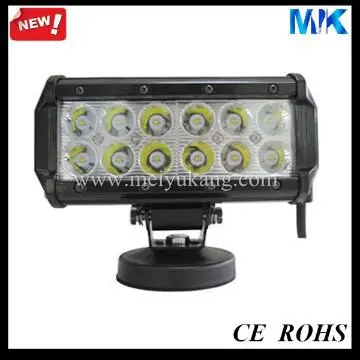 Two rows 36W LED light bar, LED off-road light, LED 4x4 light