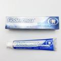 Privat etikett fluoriska tandblekande tandkräm