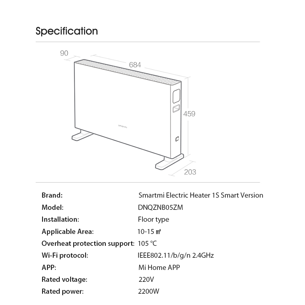 Smartmi Elecrtric Warmer