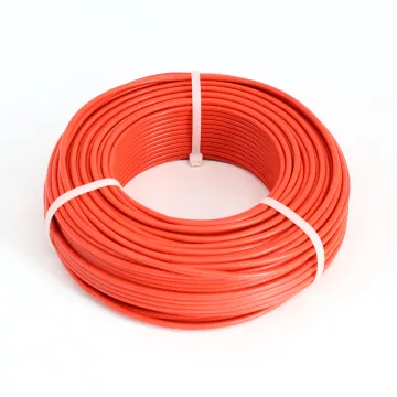 Flame retardant and high temperature resistant silicone wire