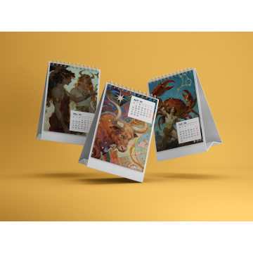 Customized Color Stereoscopic Triangle Calendar