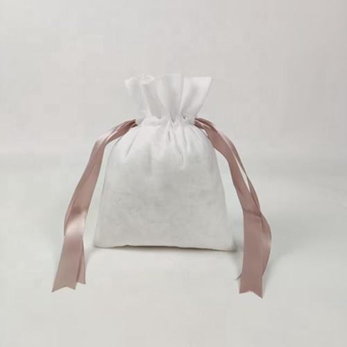 Custom Linen Drawstring Bags