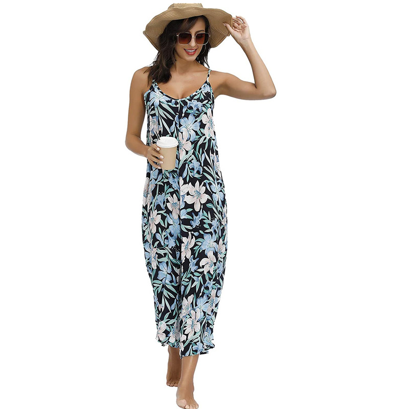 Womens Floral Printed Jumpsuits