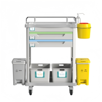 Medical Nursing Trolley with Drawers