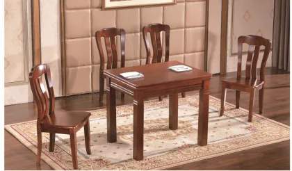 New Design Cheap Wood Dining Table And Chairs