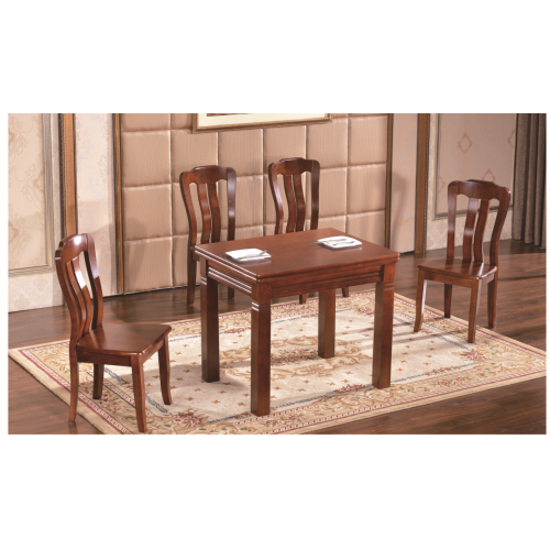 Home Furniture Solid Wood Dining Table New Design Cheap Wood Dining Table And Chairs Supplier