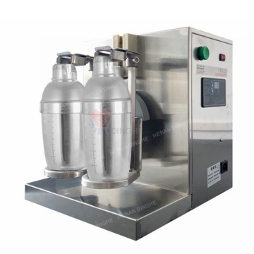 Electric Bubble Boba Milk Tea Shaker: Double Cups Milk Tea Shaking Machine for Bar Equipment