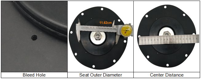 Membrane for DMF-Z-102SA MF-Y-102SA Diaphragm Valve