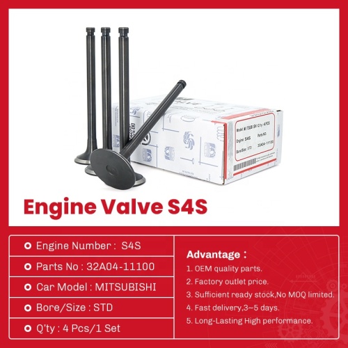 32A04-111100 صمام العادم محرك لمحرك Mitsubishi S4S