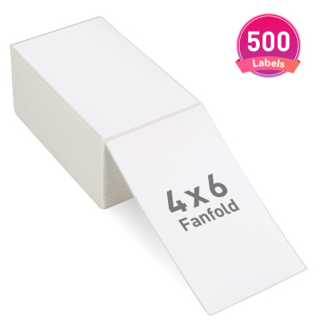 4x6 fanfold ετικέτα αποστολής συμβατό με το Amazon Ebay