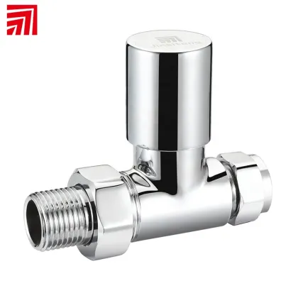 Control and Installation of Caleffi Radiator Valves for Towel Rails and Angled Radiators in Brass