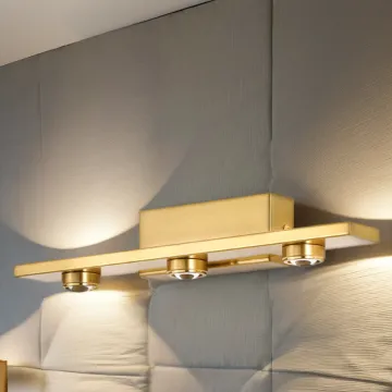 Modern Luxury Copper LED Mirror Cabinet Lamp - Minimalist Strip for Bedroom or Bathroom