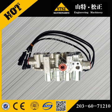 Conjunto de la válvula solenoide de Komatsu 203-60-71210