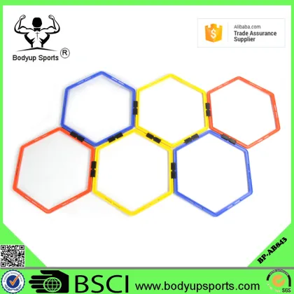 Hex Agility Ring-Agility Grid System-Speed and Agility Training Rings