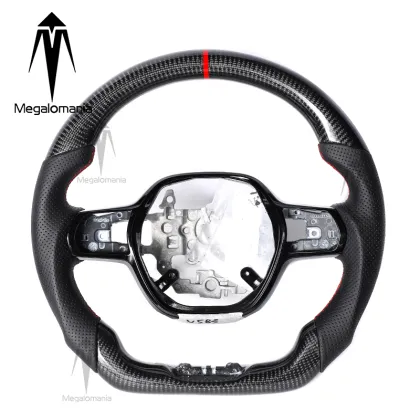 For Honda 11th Gen Civic Fit Spiro Accord CRZ Type-R FK8 Insight S2000  Type R GK5 Carbon Fibre Steering Wheel