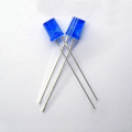 5mm Flat Juu Bluu Concave LED Lenzi Bluu