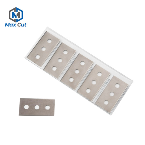 Carbide three holes blade for sponge cutting machine