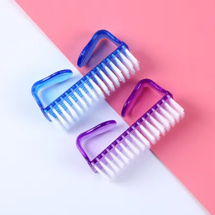 Professional Manicure Tool: Large Nail Dust Brush with Ergonomic Handle for Nail Art and Cleaning