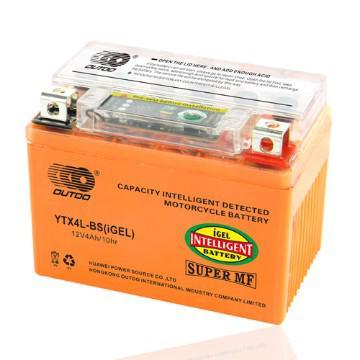 Intelligent Detected Gel Batteries with 12V Voltages and 4Ah Capacity