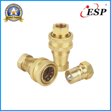 Kzd Medium-Pressure High Performance Pneumatic and Hydraulic Quick Coupling (Brass)
