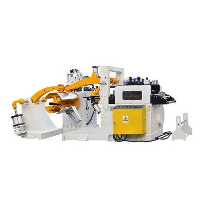 LIHAO High-Quality Steel Sheet Roller Decoiler and Straightener for Punch Press
