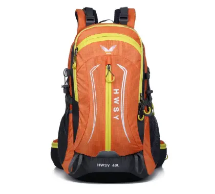 Waterproof camping colorful sports backpack