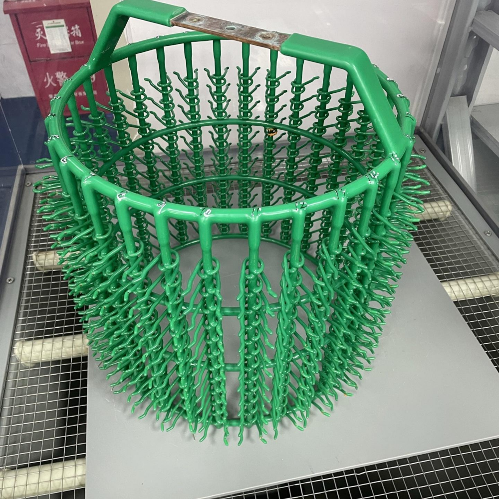Jewelry gold plating rack