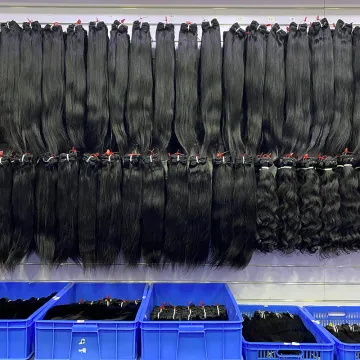 Bone straight raw vietnam hair, 36 38 inch straight virgin brazilian human hair, super double drawn vietnamese raw hair vendor