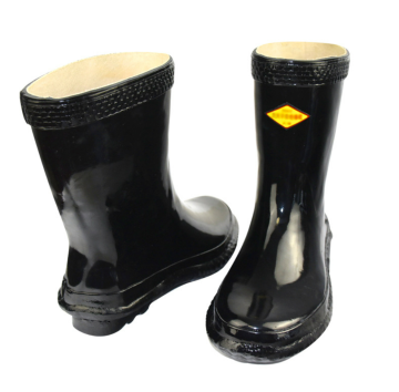 High Voltage & High Temperature Resistant Safety Rain Boots - Insulated Rubber Boots