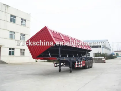LUFENG 3 axles Dump tipping trailer