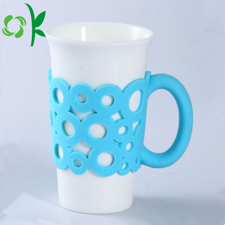 Silicone Personalized Reusable Coffee Cup Sleeves