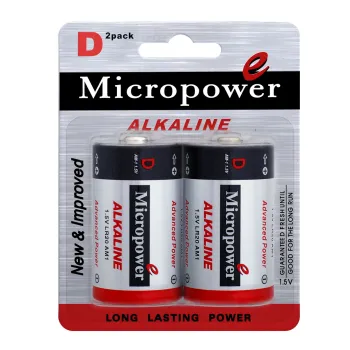 IEC Standard Super Power Alkaline Dry Battery D/Lr20