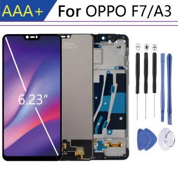 For 6.23" OPPO F7 display in Mobile Phone LCDs Frame pantalla A3 LCD Touch Screen Digitizer Assembly CPH1819 1821