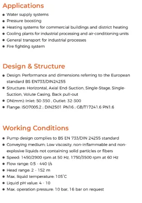 LEO Brand 380V Electric Centrifugal Fire Pump