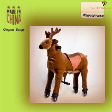 Mechanical rocking horse, horse riding toy, mechanical horse riding