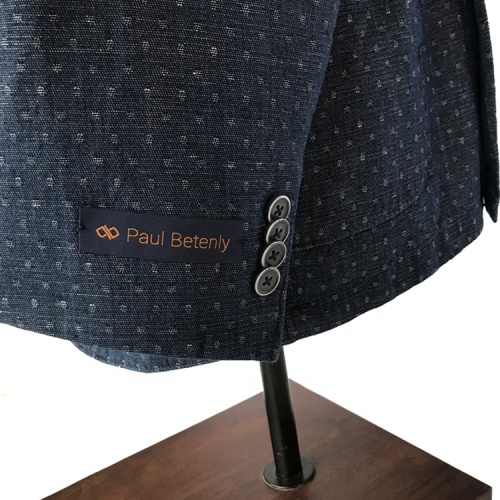 New Italian Denim Fabric Office Casual Suit Design