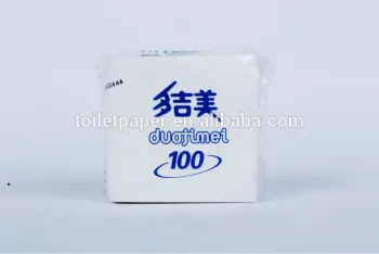 Soft Pack Tissue 100% Virgin Wood Pulp 5 star hotel paper napkin