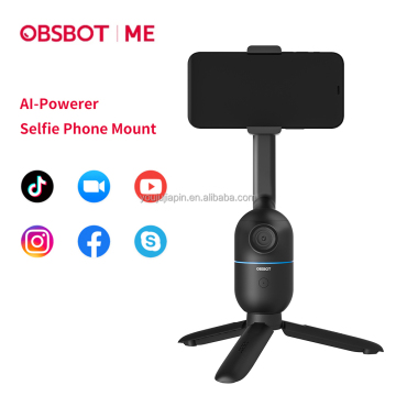 OBSBOT Me: Your Ultimate AI-Powered Selfie Stick and Mobile Mount for Vlogging, Live Streaming, YouTube, and TikTok