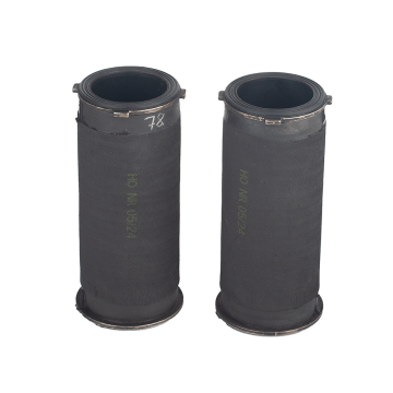 Spare Parts for Ho DN50 Pinch Valve Sleeve Powder Coating