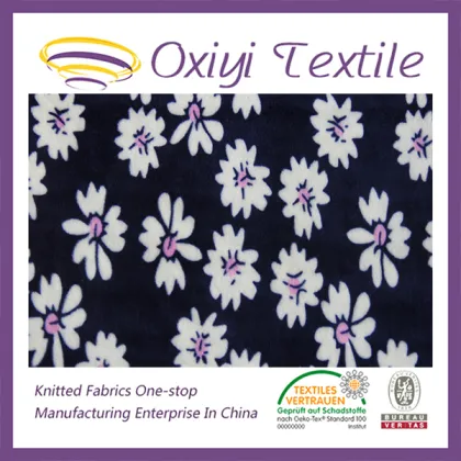 Changshu manufacturer DTY high quality super soft animal printing velboa