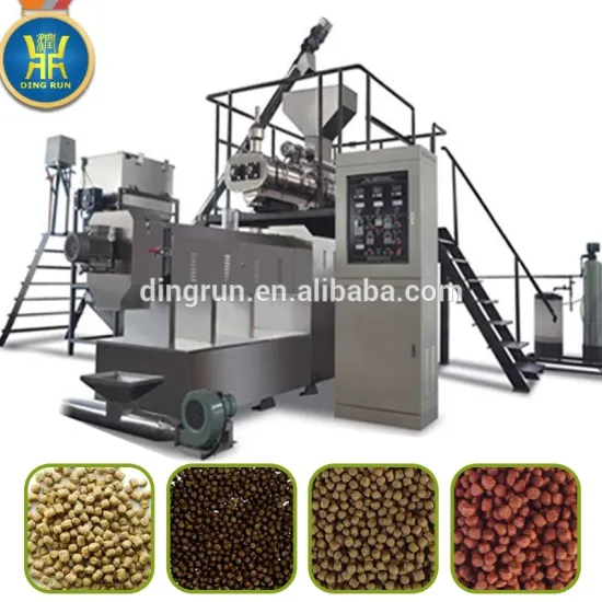 Koi food Processing Line Ornamental Fish feed making machine
