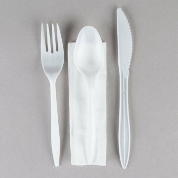 Medium Weight Meal Plastic Kitchen Napkin Fork Knife