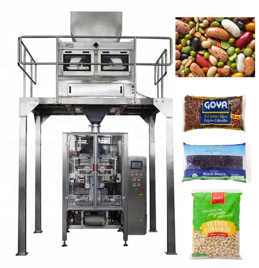 Beans Nuts Single Layer PE Film Packing Machine