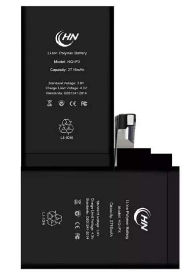Li-polymer cordless iphone X battery for sale
